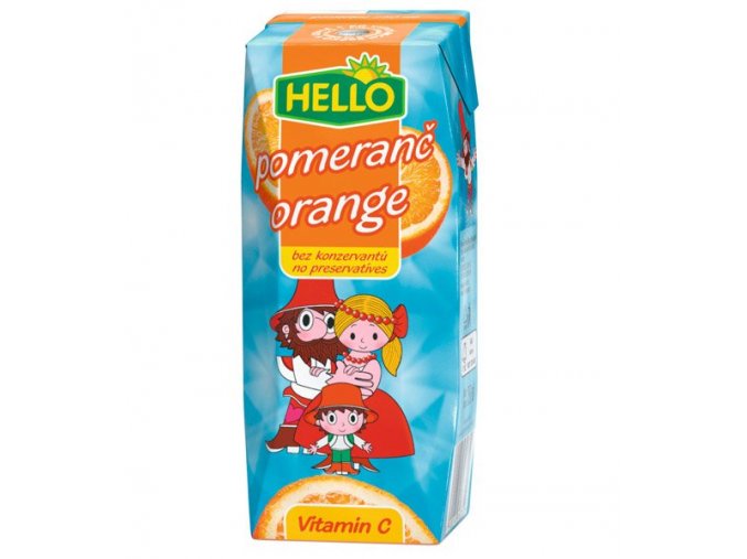 Hello pomaranč 250ml