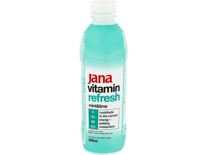 Jana vitamin refresh mint 500ml