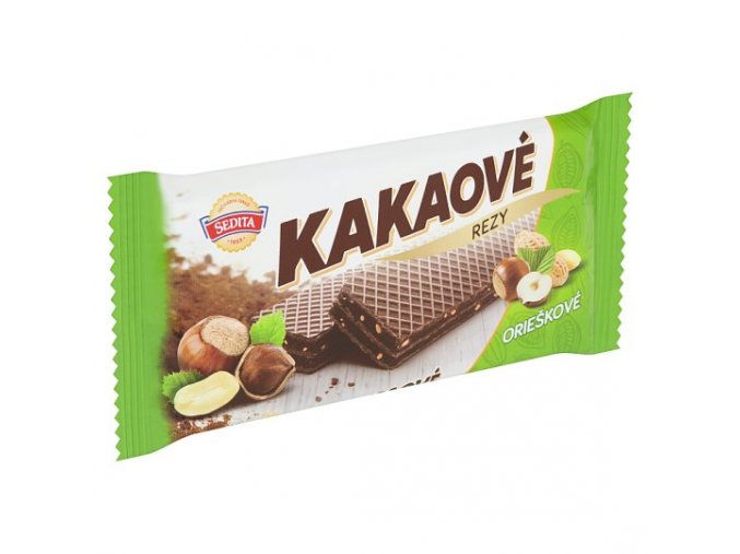 Kakaové rezy orieškové 50g