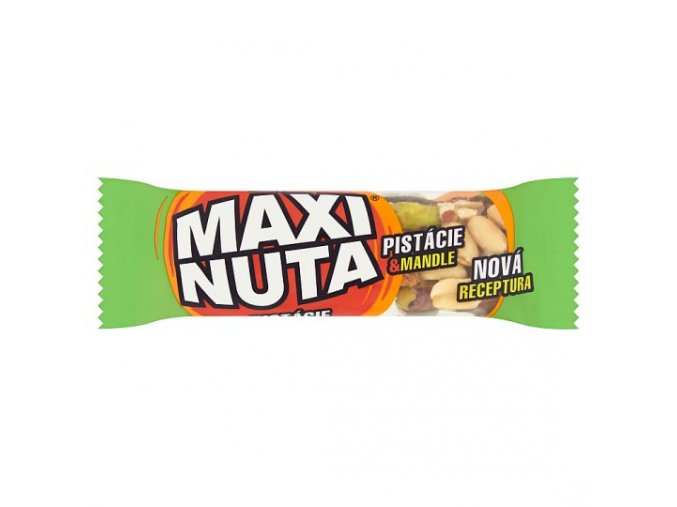 Maxi Nuta orech.tyčinka pistácie a mandle 35 g