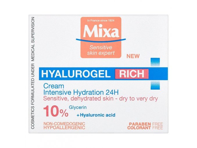 Mixa Hyalurogel Rich krém 50 ml