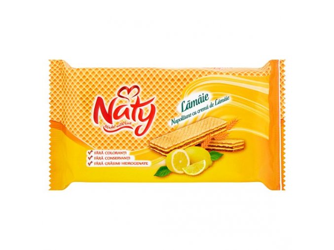 Naty oblátky citrón 160g