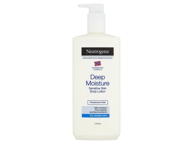 Neutrogena hydratačné tel.mlieko citl.pleť 400ml