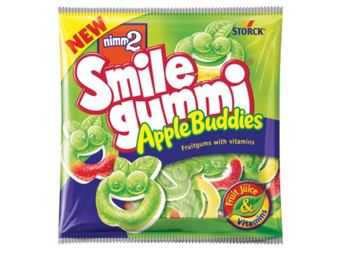Nimm Smile gummi Apple buddies 90g