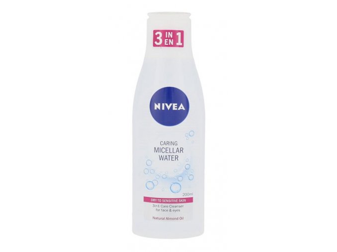 Nivea micelárna voda suchá a citlivá pleť 200ml