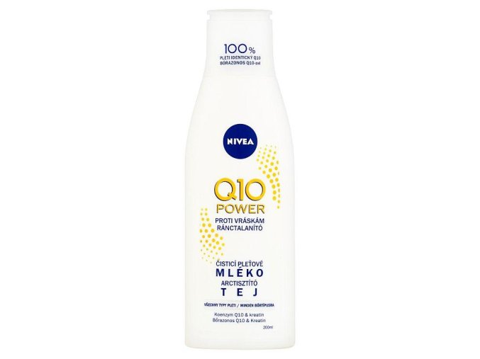 Nivea Q10 čistiace pleťové mlieko 200ml