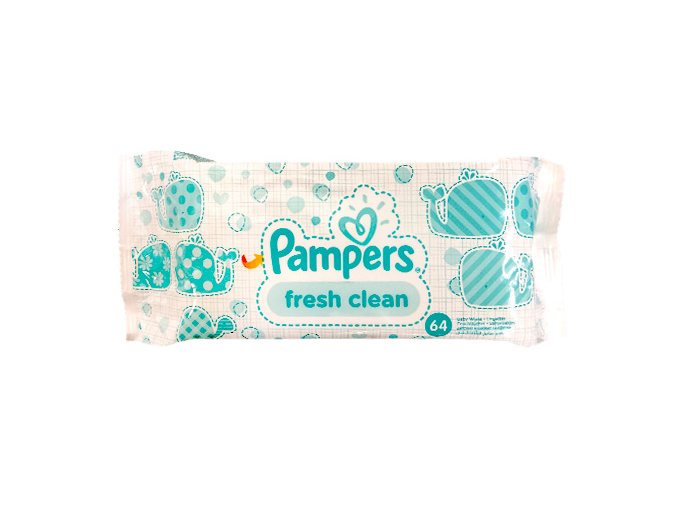 Pampers vlhč.utierky 64ks