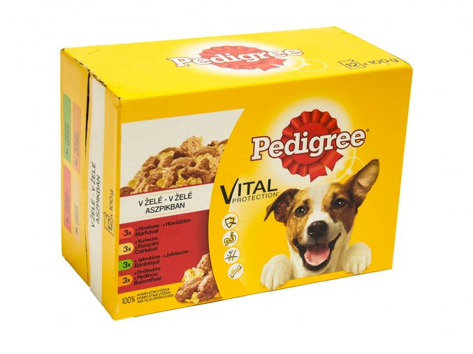 Pedigree mäsité kúsky v šťave 12x100g