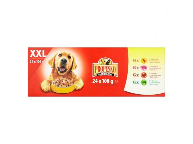 Propesko kompletné menu 24x100g