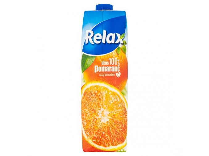 Relax 100% pomaranč 1l