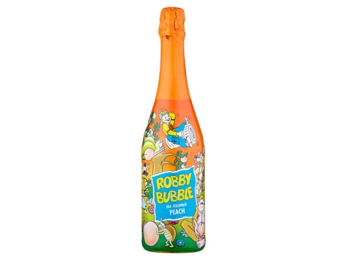 Robby Bubble broskyňa 750ml