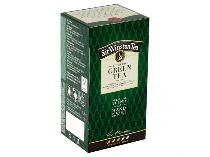 Sir Winston Tea zelený čaj 20x1,75g