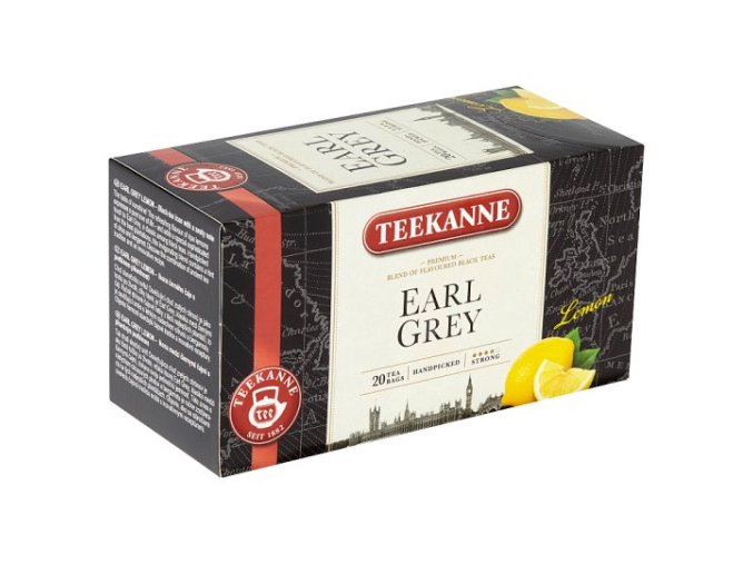 Teekanne Earl Grey čierny s citrónom 20x1,65g