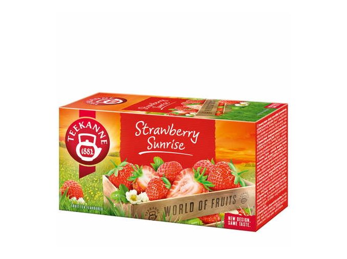 Teekanne Strawberry Sunrise 20x2,5g