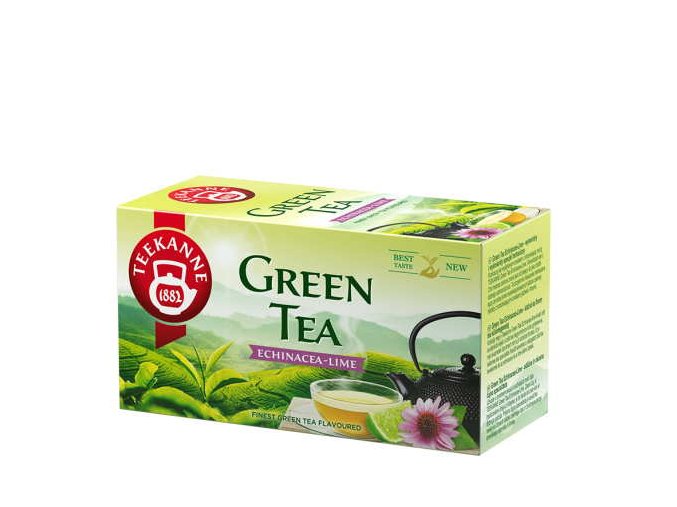 Teekanne zelený čaj echineacea-limeta 20x1,75g