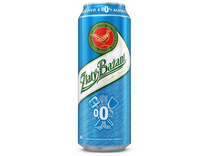 ZB  0,0% svetlé nealkoholické pivo 500 ml