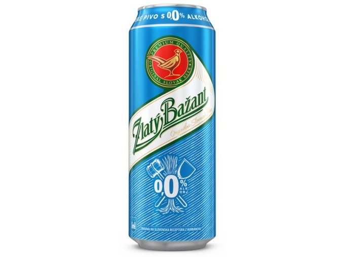 ZB  0,0% svetlé nealkoholické pivo 500 ml