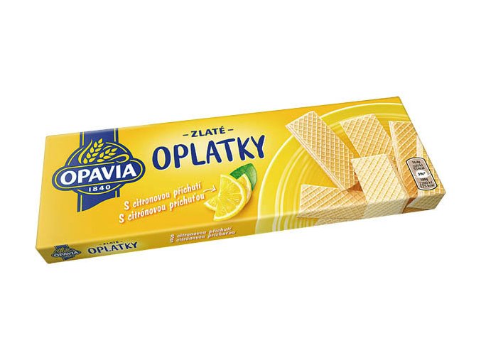 Zlaté oplátky citrónové 146g