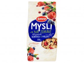 Emco Mysli čučoriedka/malina 750g