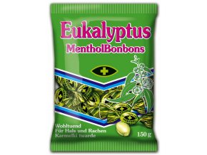 Eukalyptus Menthol cukríky 150g