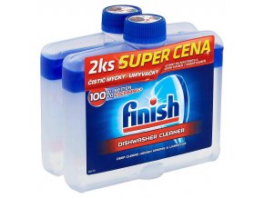 Finish čistič umývačky riadu 2x250ml