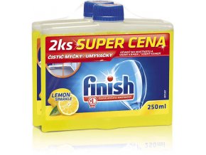 Finish čistič umývačky riadu citrón 2x250ml