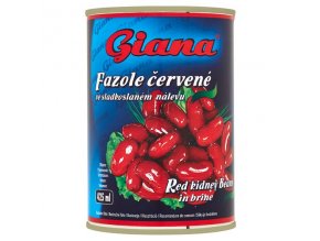 Giana červená fazuľa v sladkokysl.náleve 425ml