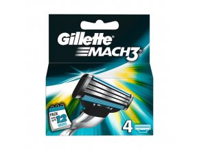 Gillette Mach 3 náhr.hlavice 4ks