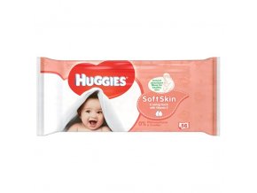 Huggies detské obrúsky Soft Skin 56ks