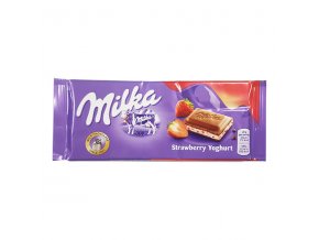 Milka jahoda 100g