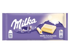 Milka White Chocolate 100g