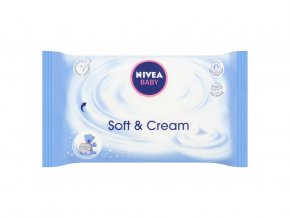 Nivea baby Soft vlh.obrúsky 63ks