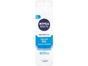 Nivea Men Sensitive Cooling gél na holenie 200ml