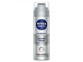 Nivea Men Silver protect  pena na holenie 200ml