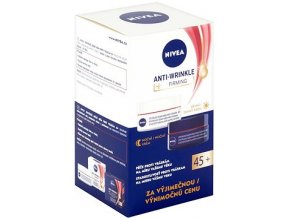 Nivea spevňujúci krém proti vráskam 45+ 2x50ml