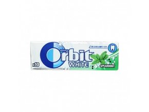 Orbit White Spearmint žuvačka bez cukru 14 g