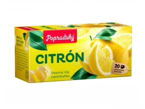 Popradský čaj citrón 40g