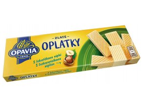 Zlaté oplátky lieskovo-orieškové 146g