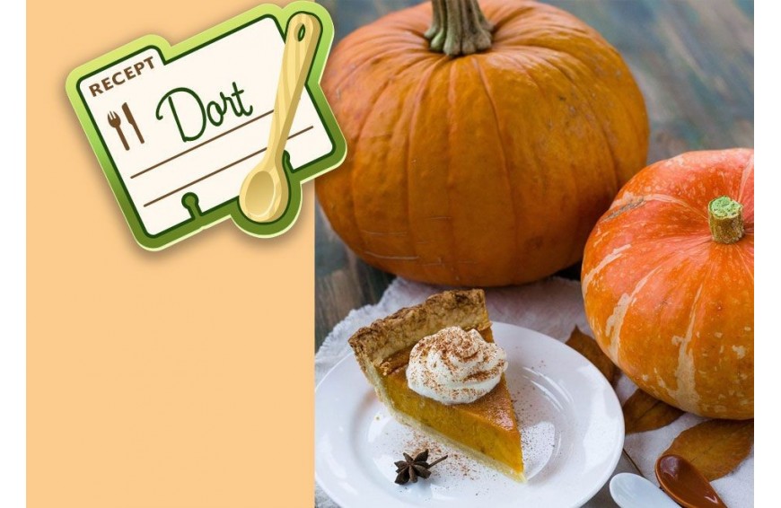 Dýňový dort (z edice jednoduché dýňové recepty)