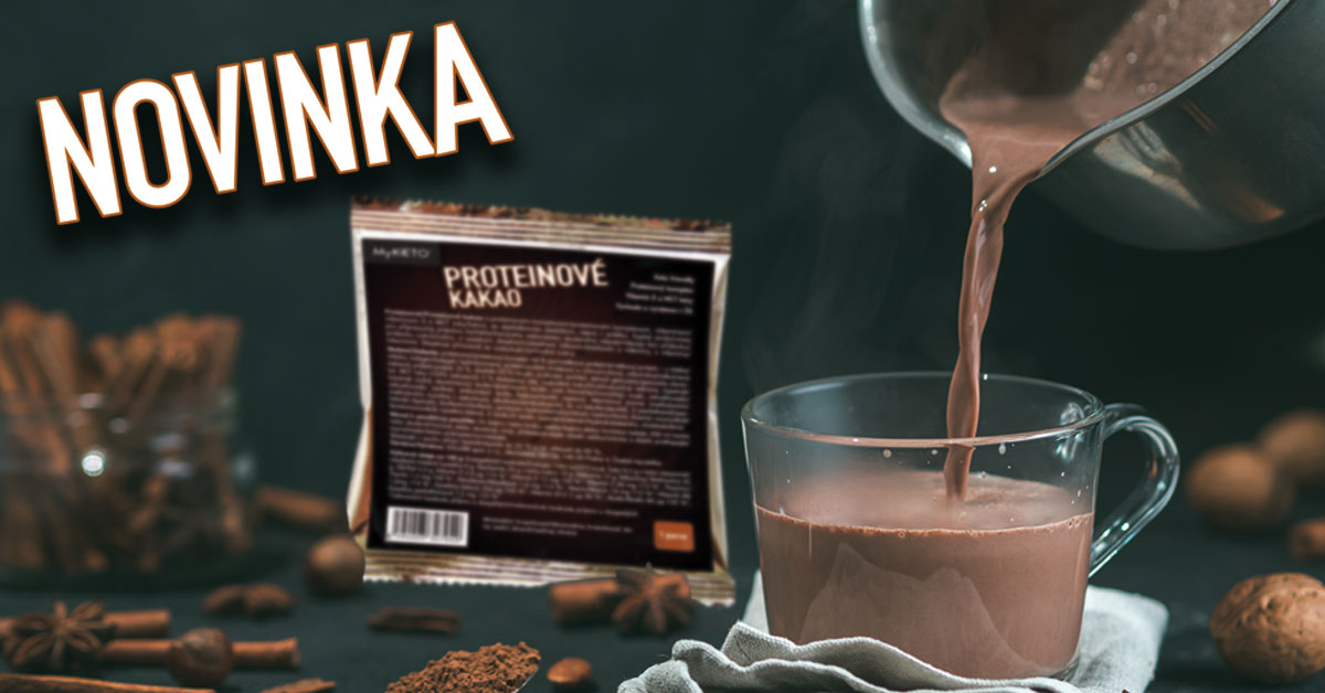 Ochutnejte naši NOVINKU Proteinové kakao! 