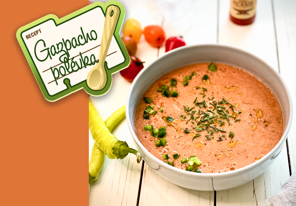 Recept na španělské Gazpacho