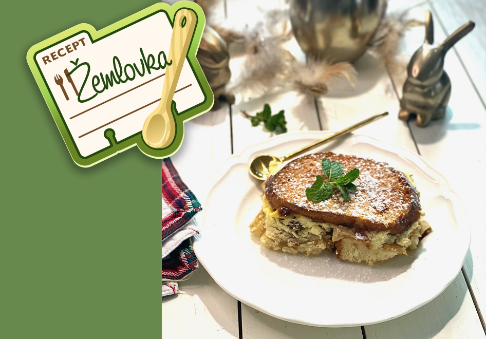 Výborná žemlovka z mazance