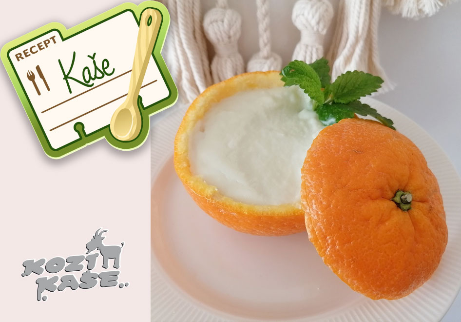 Kozí kaše s pomerančem