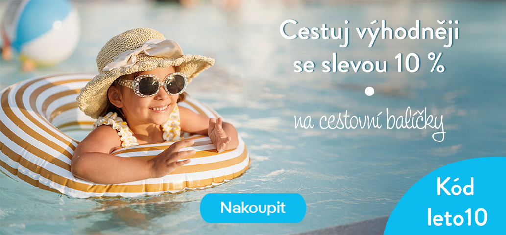 Cestovní balení se slevou 10%
