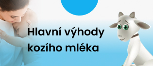 Výhody kozího mléka