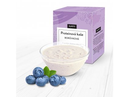 MyKETO Proteinová kaše s borůvkami