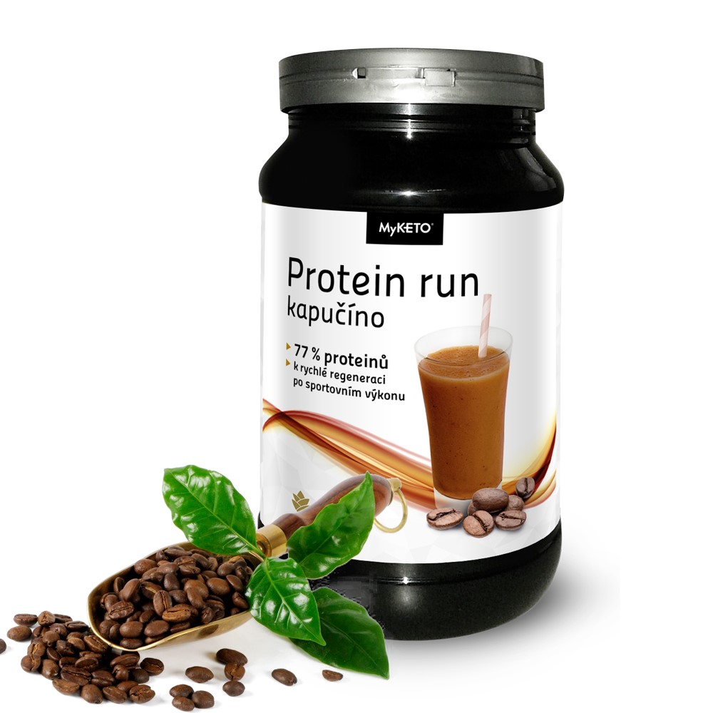 Levně Maxi Run protein kapučíno 600g