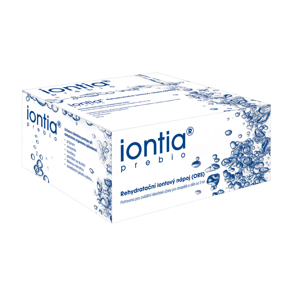 Iontia prebio inontový nápoj se zázvorem 30 sáčků 273 g