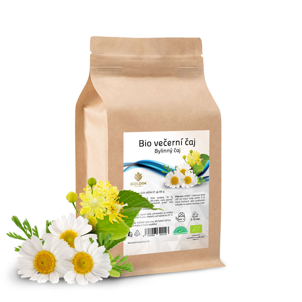 Levně Bio čaj bylinný večerní 60 sáčků x 1,0 g