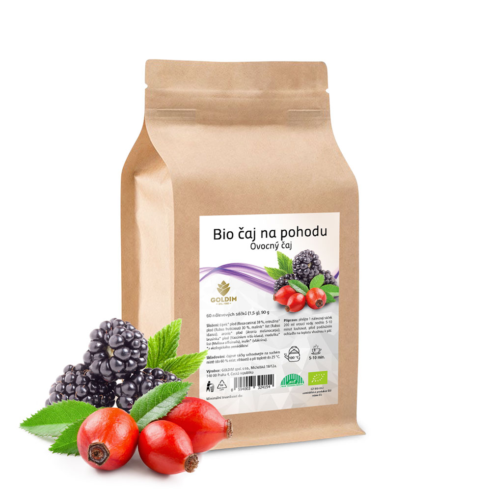 Levně Bio čaj bylinný na pohodu 60 sáčků x 1,5 g